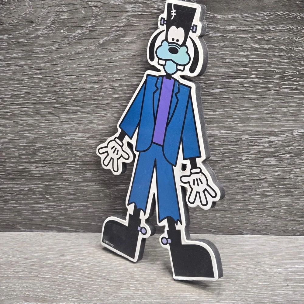 Disney Goofy Frankenstein Monster Foam Wall Magnet Sign Cutout Halloween